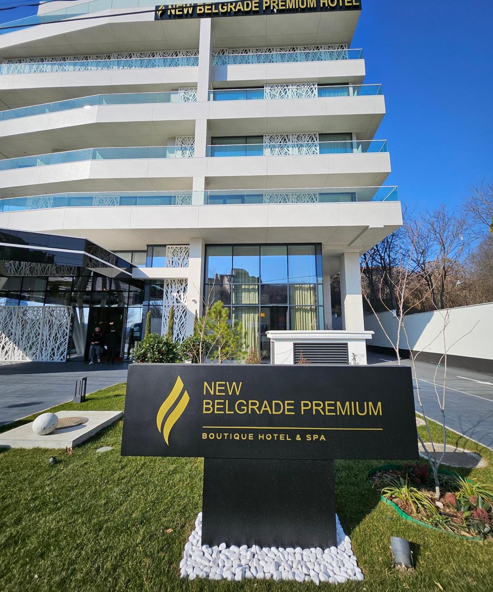 New Belgrade Premium Hotel Exterior foto